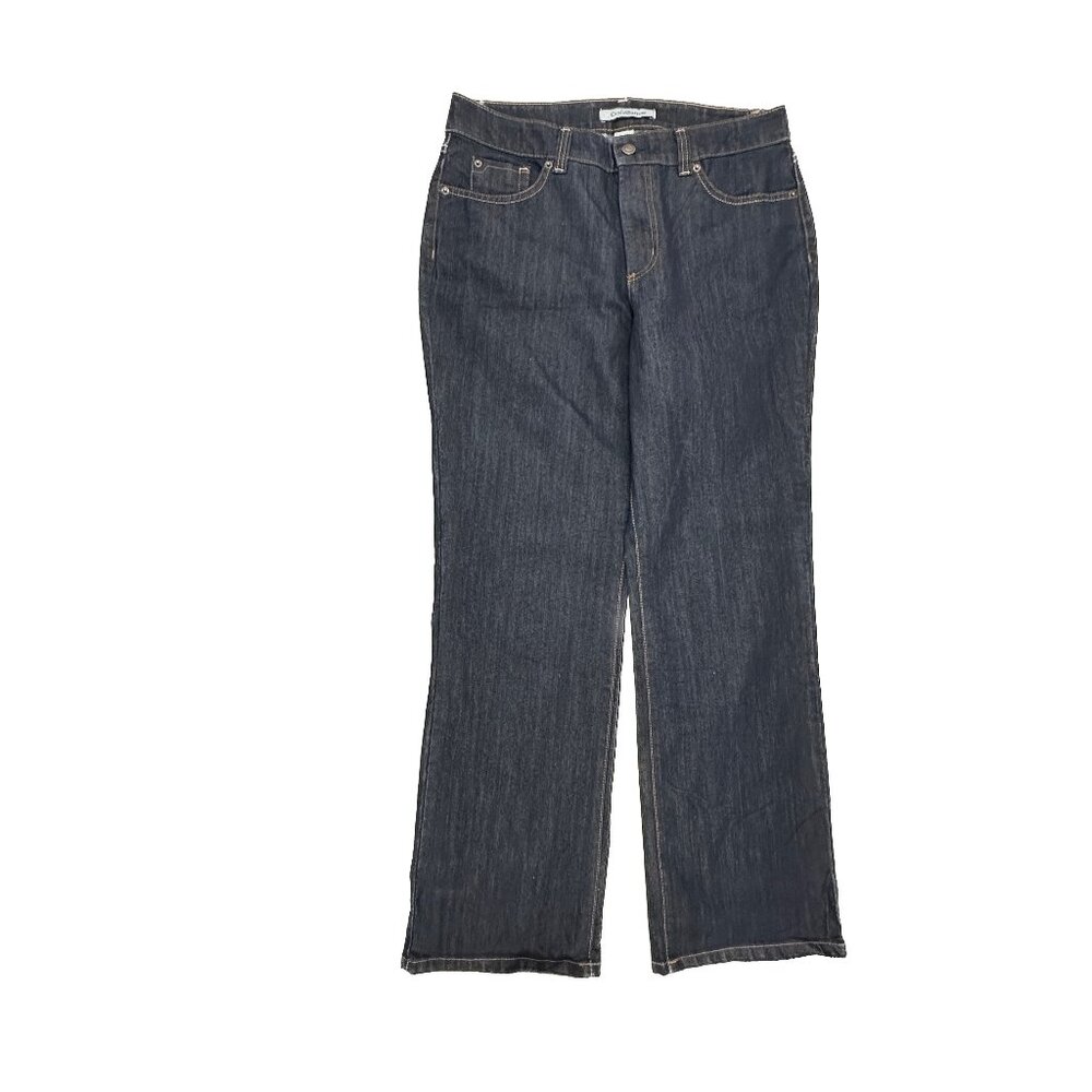 Croft & Barrow Bootcut Women's size 14 Dark Wash Blue Denim jeans